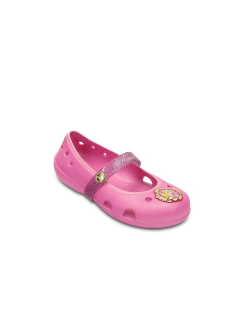 

Crocs Keeley Girls Pink Flat Shoes