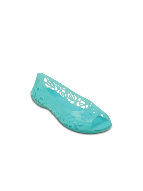 

Crocs Girls Turquoise Blue Flats