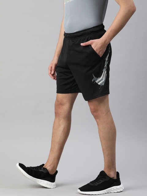 

Nike Men Black Solid Regular Fit NK DRY SHORT FUN GX Training Sports Shorts