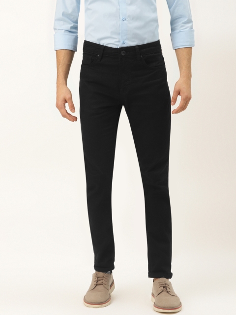 

United Colors of Benetton Men Black Skinny Fit Mid-Rise Clean Look Stretchable Jeans