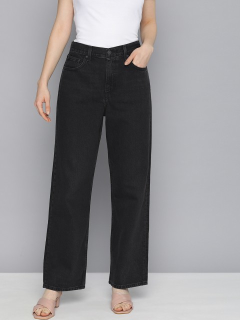 

Levis Women Black Relaxed Fit Stretchable Jeans