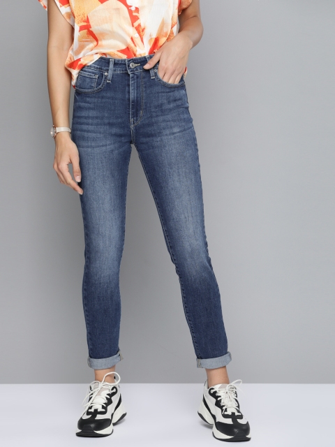

Levis Women Blue 721 Skinny Fit High-Rise Clean Look Stretchable Waterless Jeans