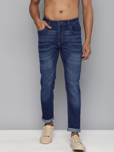 

Kook N Keech Men Navy Blue Skinny Fit Mid-Rise Clean Look Stretchable Jeans