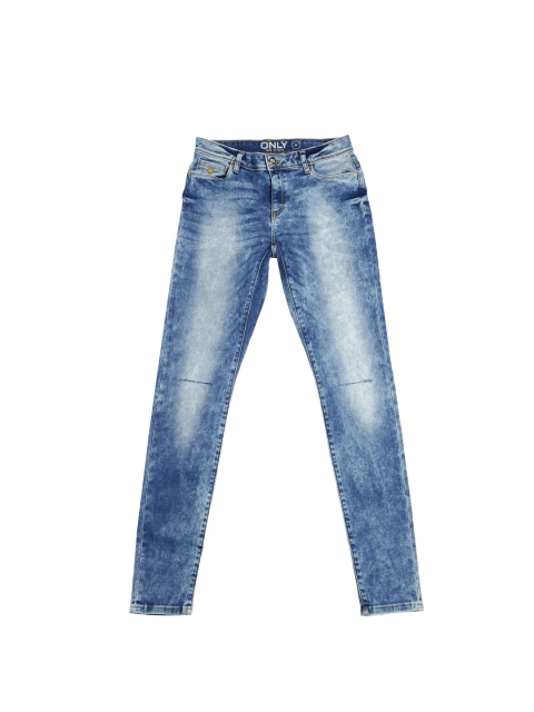 

ONLY Women Blue Washed Skinny Stretchable Jeans