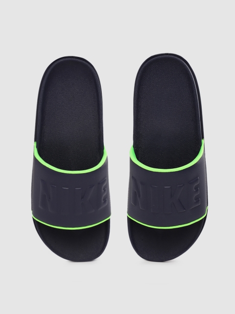 

Nike Men Navy Blue OFFCOURT Printed Sliders