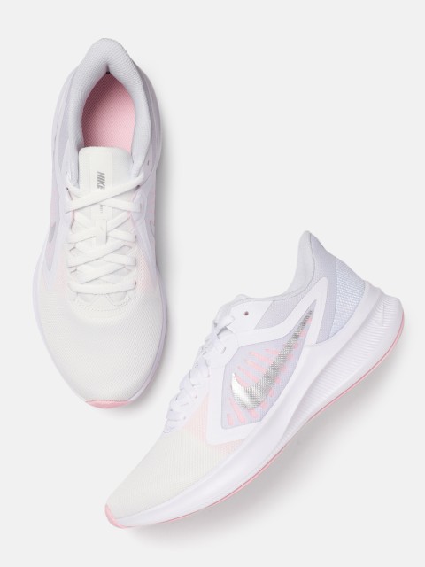 

Nike Women White DOWNSHIFTER 10 Running Shoes
