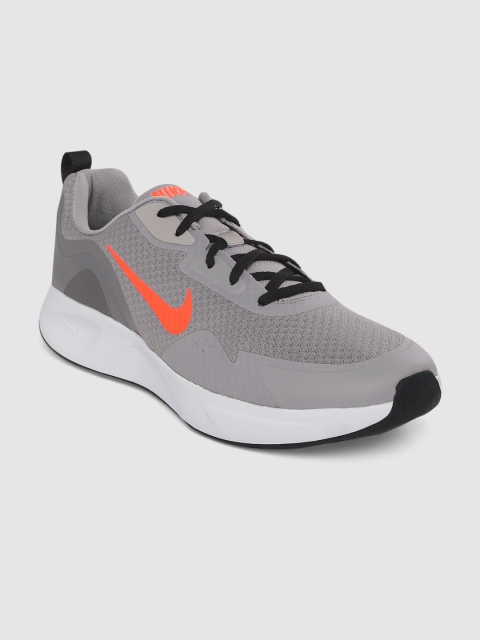 

Nike Men Grey WEARALLDAY Logo Print Sneakers