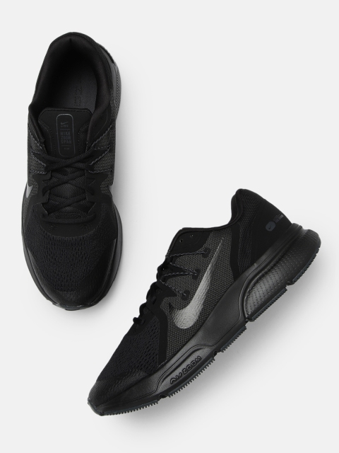 

Nike Men Black ZOOM SPAN 3 Running Shoes