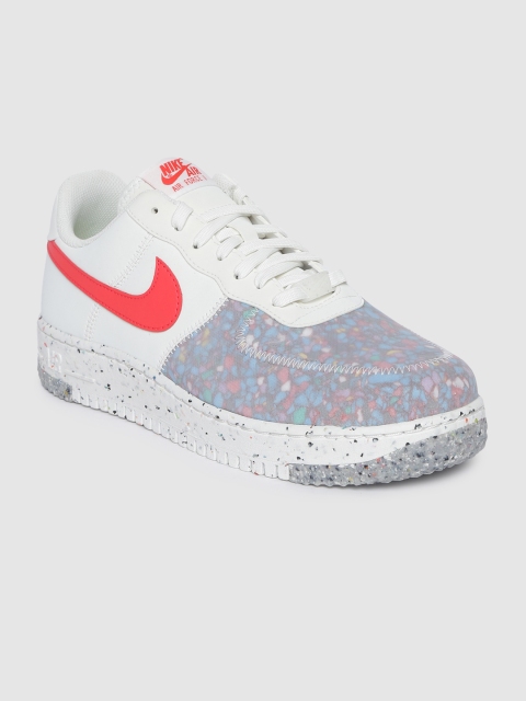 

Nike Women White AIR FORCE 1 CRATER Sneakers