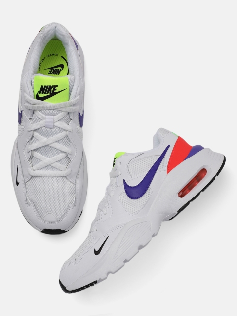 

Nike Men White AIR MAX FUSION AMD Sneakers