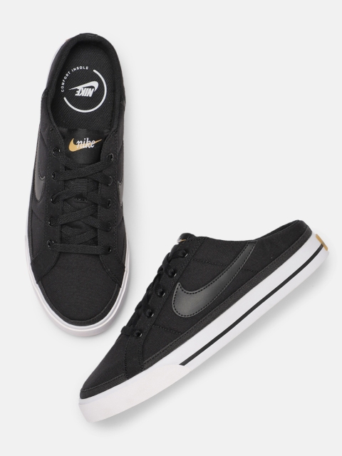

Nike Women Black COURT LEGACY MULE Sneakers