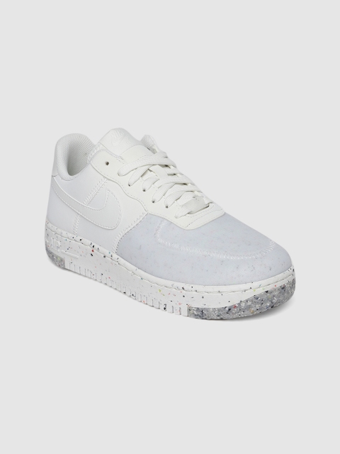 

Nike Women White AIR FORCE 1 CRATER Sneakers