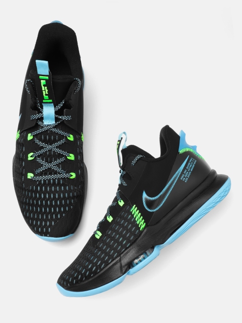 

Nike Unisex Black LEBRON WITNESS V EP Basketball Shoes