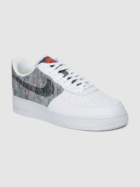 

Nike Men White AIR FORCE 1 '07 LV8 Sneakers