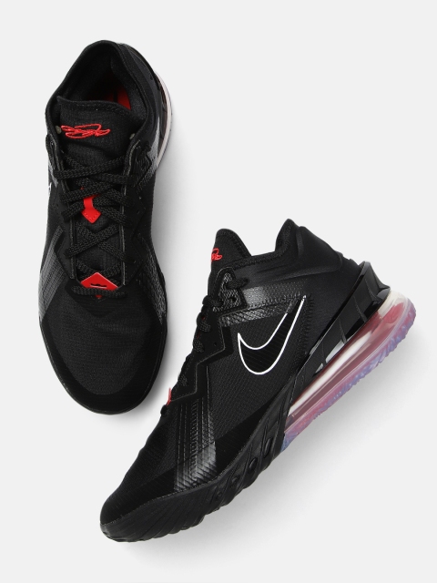 

Nike Unisex Black LEBRON XVIII LOW Basketball Shoes