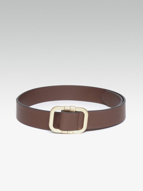 

20Dresses Women Brown Solid Belt