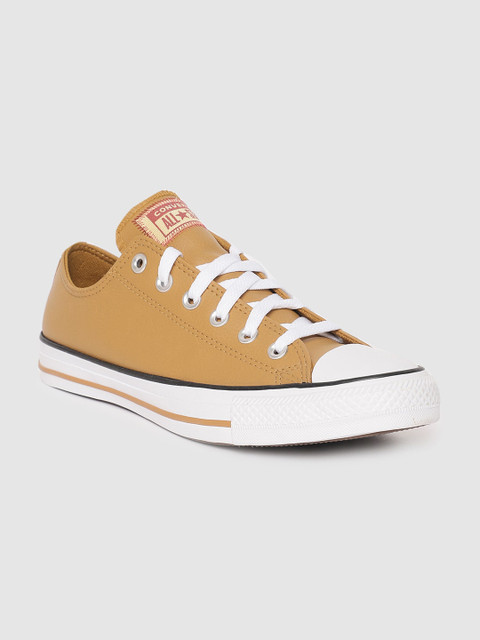 

Converse Unisex Tan Brown Solid Sneakers