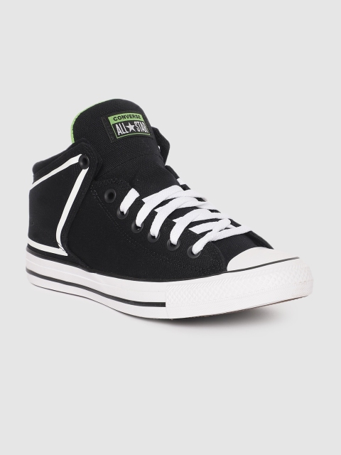 

Converse Unisex Black Mid-Top Sneakers