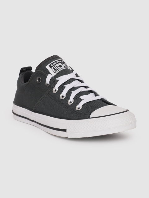 

Converse Women Grey Solid Sneakers