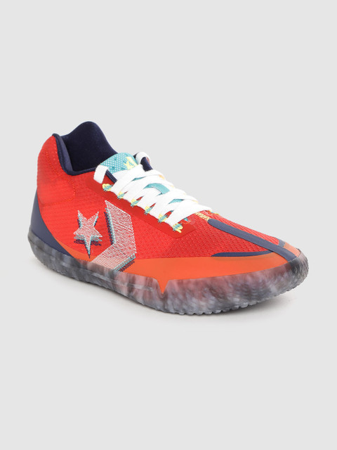 

Converse Unisex Red Printed Sneakers