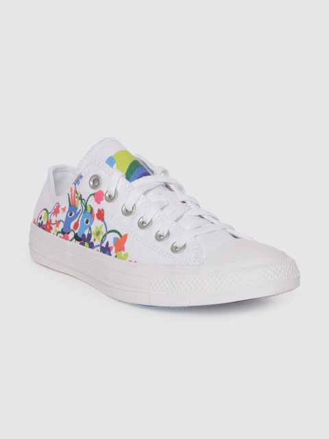 

Converse Unisex Printed Sneakers, White