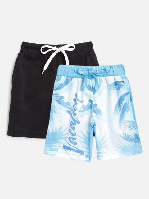 

Eteenz Boys Pack of 2 Assorted Pure Cotton Shorts