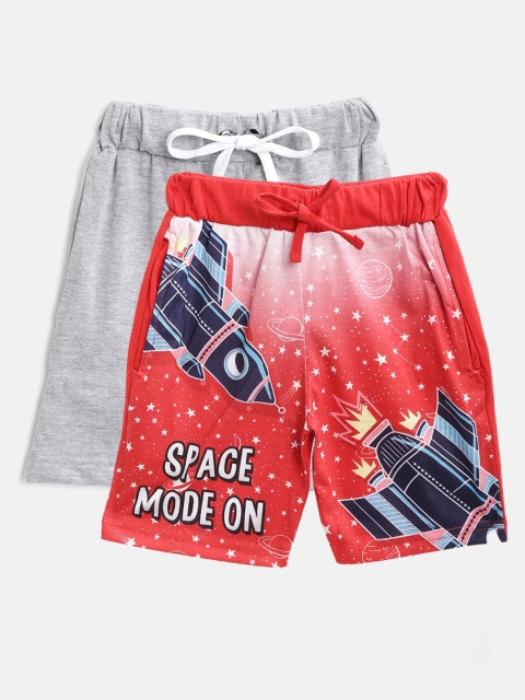 

Eteenz Boys Pack of 2 Assorted Pure Cotton Shorts