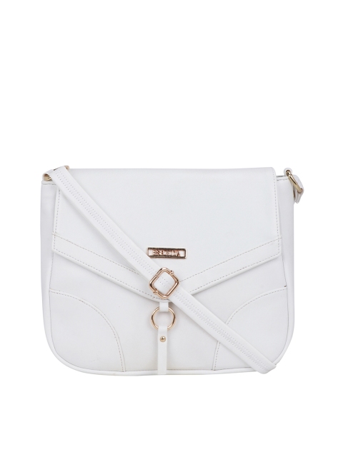 

ESBEDA White Solid Sling Bag