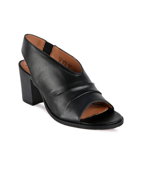 

Hydes N Hues Women Black Solid Sandals
