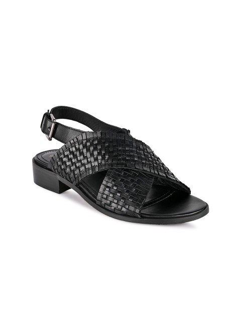 

Hydes N Hues Women Black Woven Design Sandals