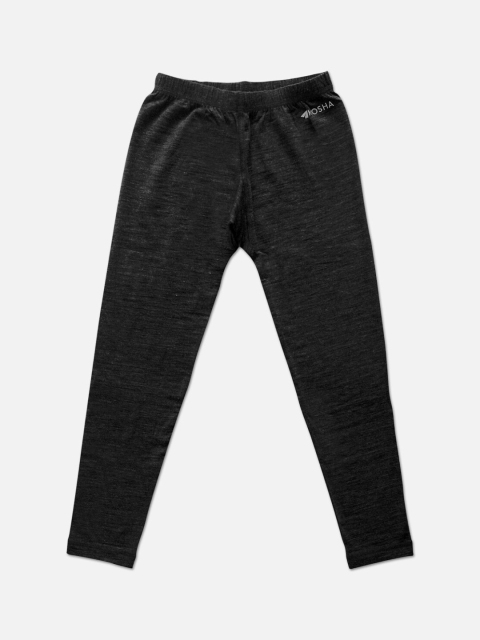 

Kosha Boys Charcoal Grey Solid Merino Wool & Bamboo Thermal Leggings