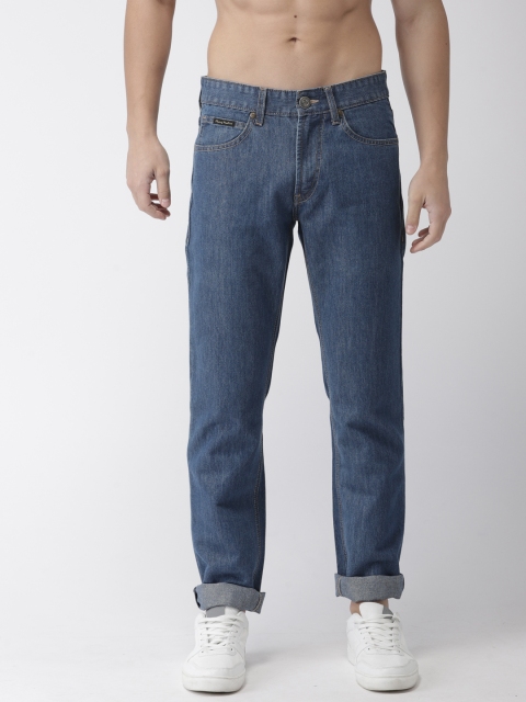 

Flying Machine Men Blue Prince Slim Fit Mid-Rise Clean Look Stretchable Jeans