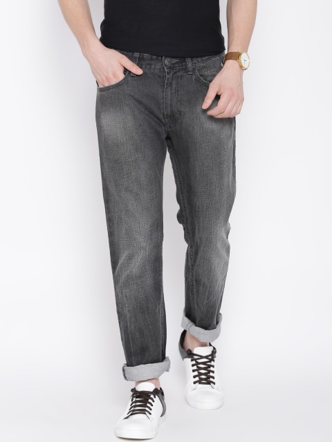 

Flying Machine Charcoal Grey Washed Prince Fit Jeans