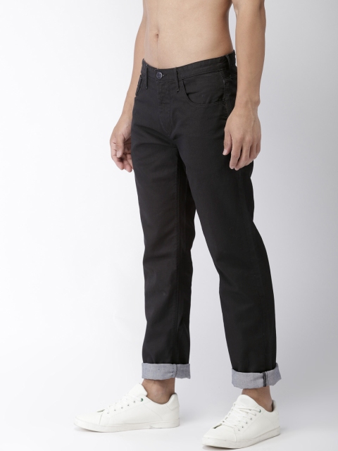 

Flying Machine Men Black Prince Slim Fit Mid-Rise Clean Look Jeans