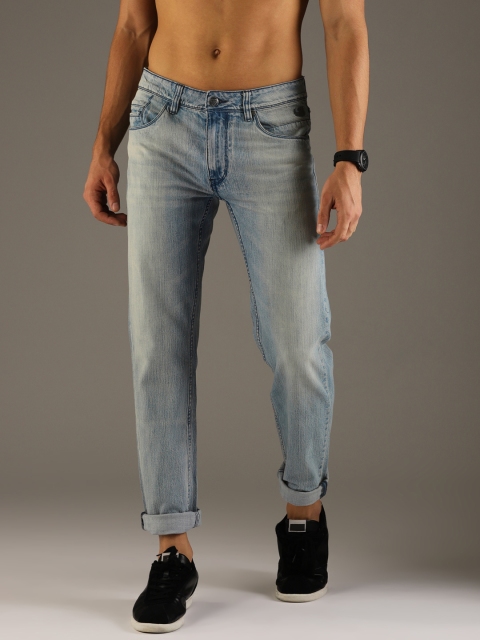 

Flying Machine Men Blue Slim Fit Mid-Rise Clean Look Jeans