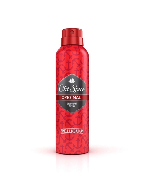 

Old Spice Smell Like A Man Original 24-Hour Odour Protection Deodorant Spray - 150 ml, Red