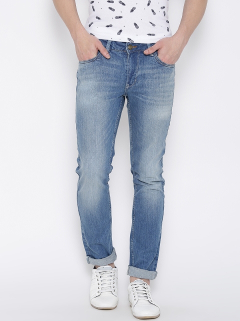 

Flying Machine Blue Washed Jackson Skinny Fit Stretchable Jeans