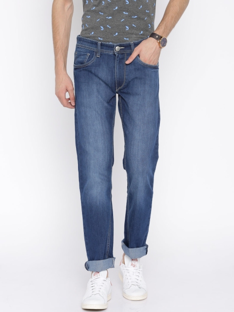 

Flying Machine Men Blue Slim Fit Mid-Rise Clean Look Jeans