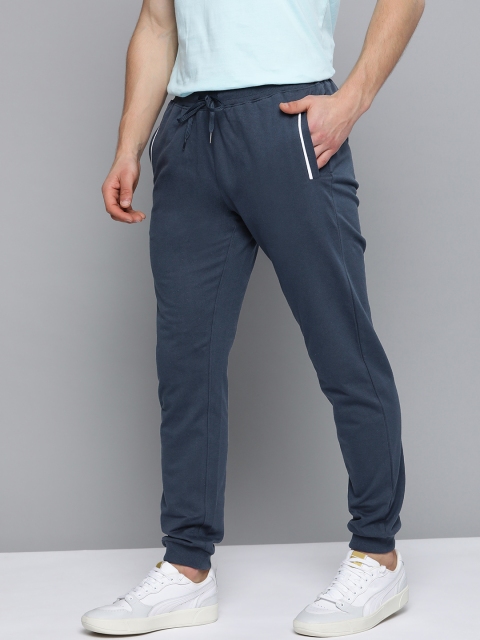 

Mast & Harbour Men Navy Blue Solid Joggers