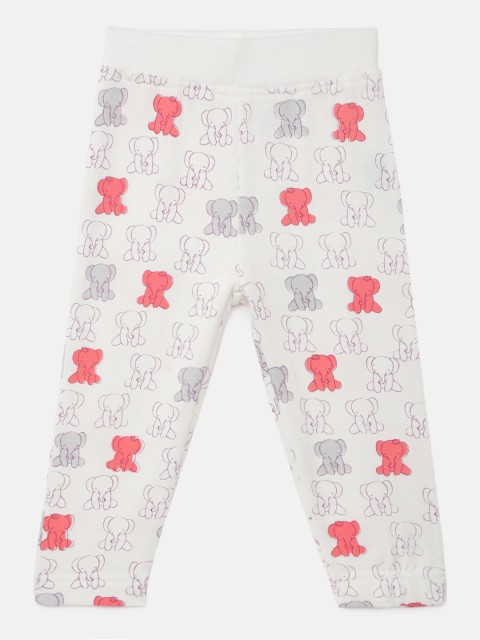 

SoLittle Girls White Printed Lounge Pants