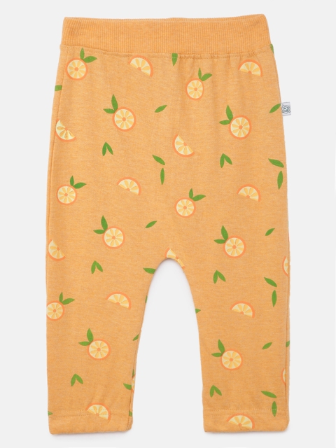 

SoLittle Girls Orange Printed Lounge Pants