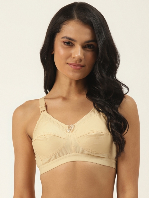 

Softskin Nude Coloured Solid Non-Wired Pure Cotton Non Padded Everyday Bra_30C_1