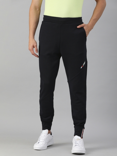 

Tommy Hilfiger Men's Navy Blue Solid Track Pants