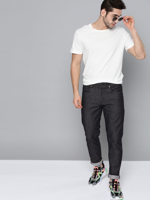 

Harvard Men Black Regular Fit Mid-Rise Clean Look Stretchable Jeans