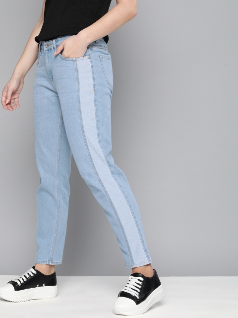 

Harvard Women Light Blue Slim Fit Mid-Rise Clean Look Jeans