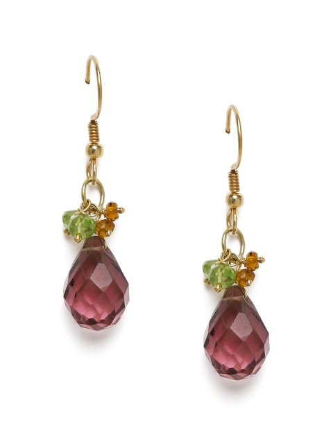 

Gehna Pink Gold-Plated 925 Sterling Silver Earrings