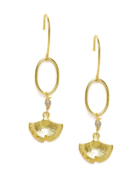 

Gehna Gold-Plated Labradorite Classic Drop Earrings