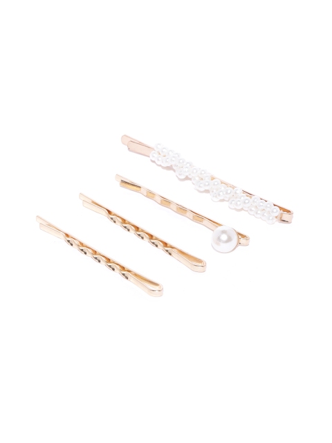 

20Dresses Women Set of 4 Bobby Pins, Gold
