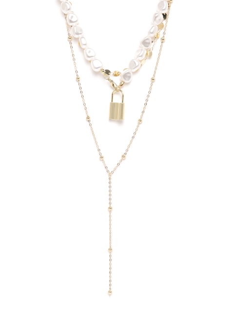 

20Dresses Women Set of 2 Necklaces, Gold