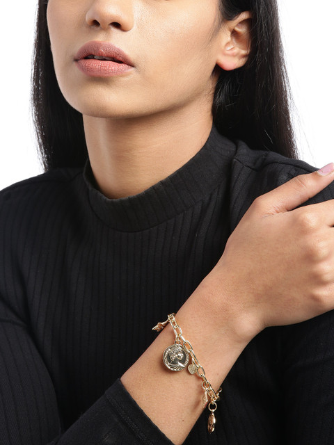 

20Dresses Gold-Toned Be Charming Link Bracelet